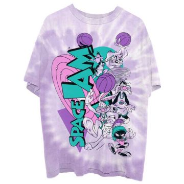 Space Jam - Retro Squad (Dip-Dye) póló