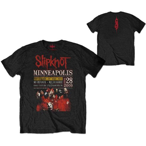 Slipknot - Minneapolis '09 (Back Print) póló