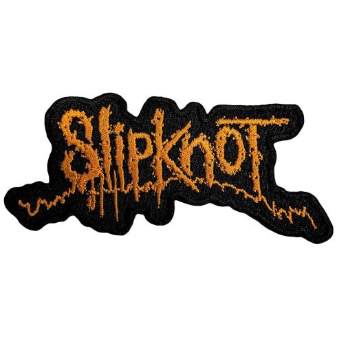 Slipknot - Orange Logo (szőtt) felvarró