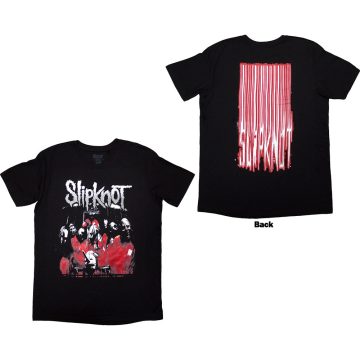 Slipknot - Stretched Barcode (Black) póló