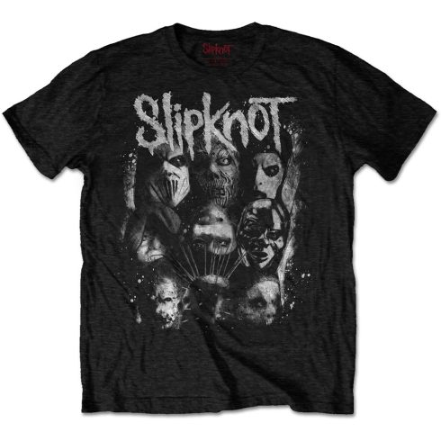 Slipknot - WANYK White Splatter (Back Print) póló