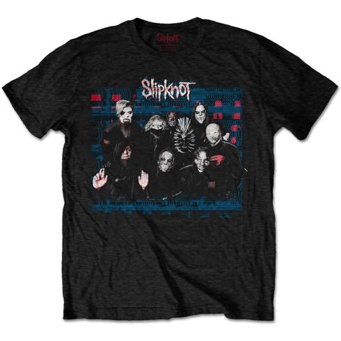 Slipknot - WANYK Glitch Group (Back Print) póló