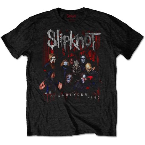 Slipknot - WANYK Group Photo (Back Print) póló