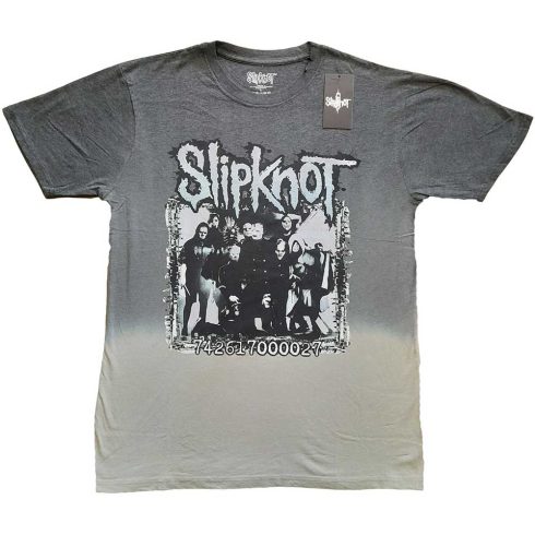 Slipknot - Barcode Photo (Back Print & Dip-Dye) póló