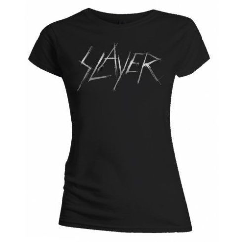 Slayer - Scratchy Logo női póló