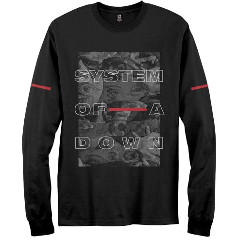 System Of A Down - Eye Collage hosszú ujjú póló