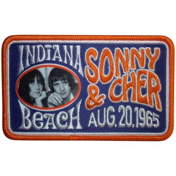 Sonny & Cher - Indiana Beach (szőtt) felvarró
