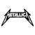 Metallica - Shaped Logo (szőtt) felvarró