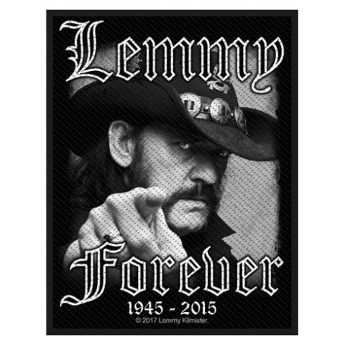 Lemmy - Forever (szőtt) felvarró