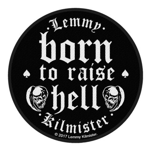 Lemmy - Born to Raise Hell (szőtt) felvarró