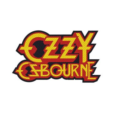 Ozzy Osbourne - Logo Cut-Out (szőtt) felvarró