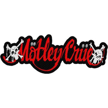 Motley Crue - DR FEELGOOD LOGO (szőtt) felvarró