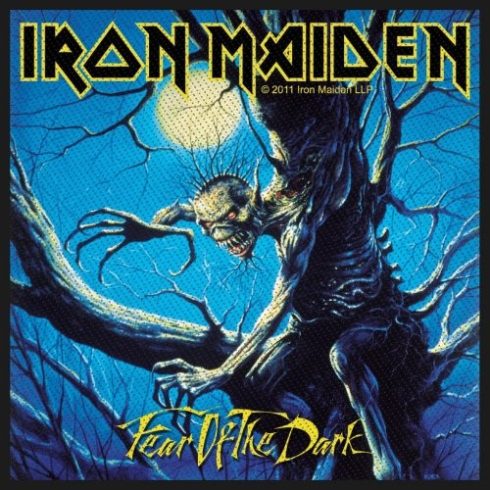Iron Maiden - Fear of the Dark (szőtt) felvarró