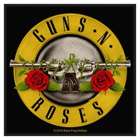 Guns N' Roses - Bullet Logo (szőtt) felvarró
