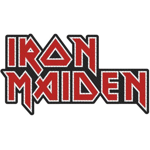 Iron Maiden - Logo Cut Out (szőtt) felvarró