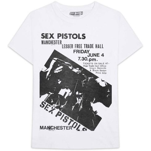 Sex Pistols - Manchester Flyer póló