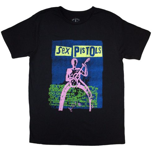 The Sex Pistols - Guitar Cartoon póló