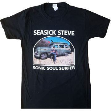   Seasick Steve - Full Colour Sonic Soul Surfer (Back Print) póló