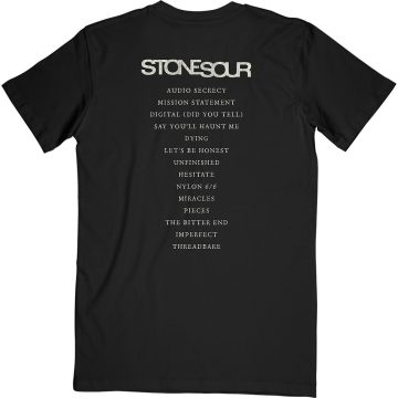 Stone Sour - Audio Secrecy Square (Back Print) póló