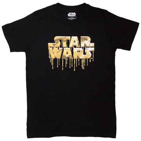 Star Wars - Gold Drip Logo póló