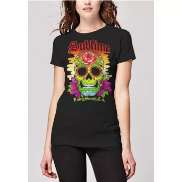 Sublime - Colour Skull női póló