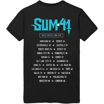 Sum 41 - Blue Demon (Back Print) póló