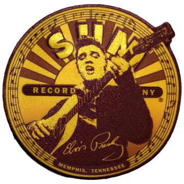 Elvis Presley - Elvis Label (Szőtt) felvarró