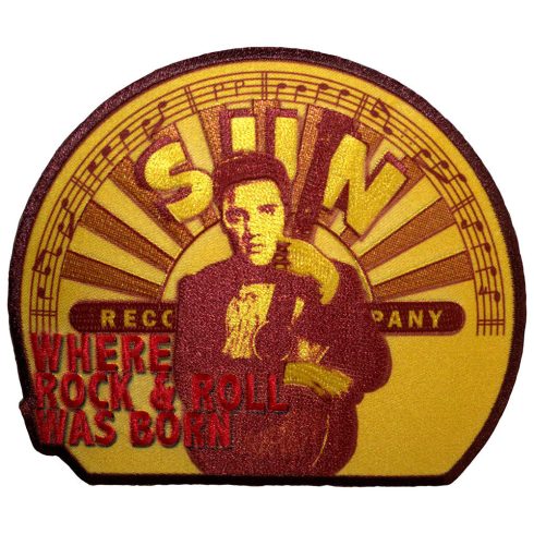 Elvis Presley - Elvis Where R&R Was Born (Szőtt) felvarró