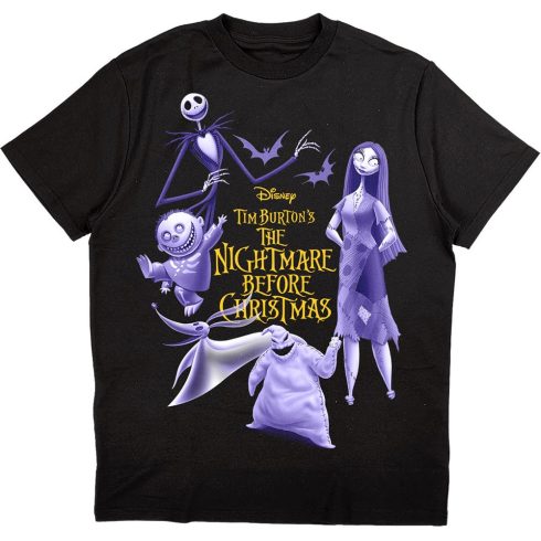 Disney - The Nightmare Before Christmas Purple Characters póló