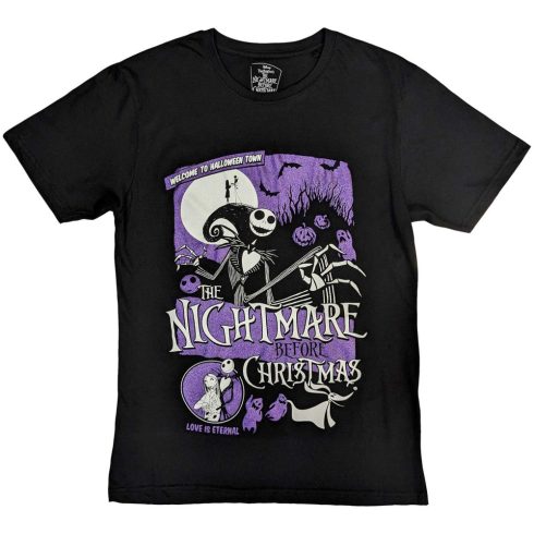Disney - The Nightmare Before Christmas Welcome To Halloween Town (Embellished) póló
