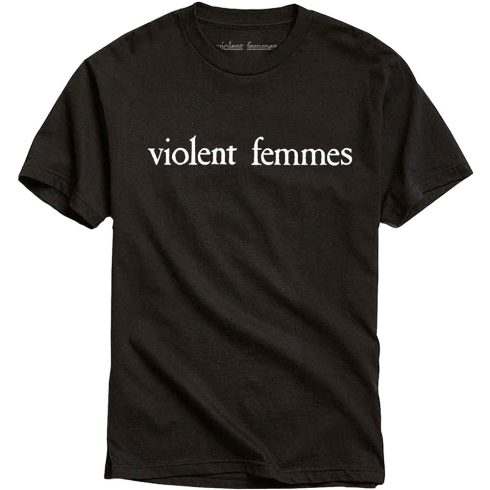Violent Femmes - White Vintage Logo póló