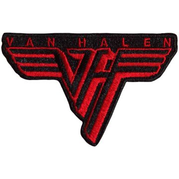 Van Halen - Classic Red Logo (szőtt) felvarró