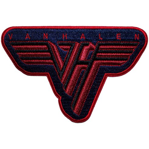 Van Halen - Classic Logo Bordered (szőtt) felvarró