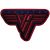 Van Halen - Classic Logo Bordered (szőtt) felvarró
