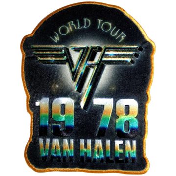 Van Halen - World Tour 1978 (szőtt) felvarró