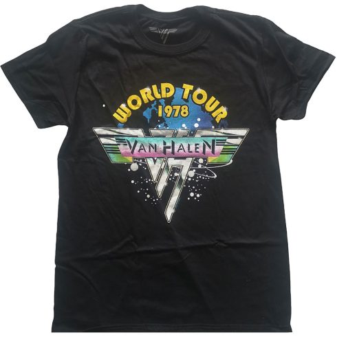Van Halen - World Tour '78 Full Colour póló