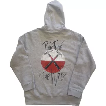 Pink Floyd - THE WALL FADED HAMMERS LOGO pulóver