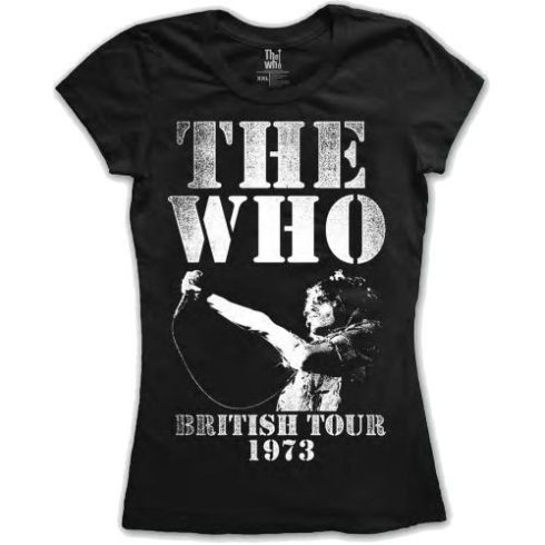 The Who - British Tour 1973 női póló