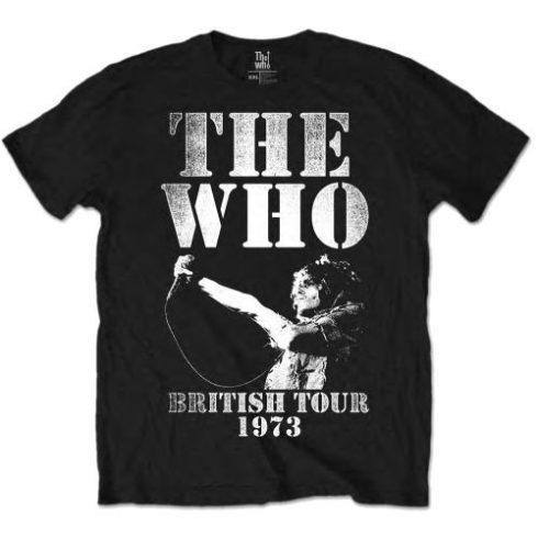 The Who - British Tour 1973 póló