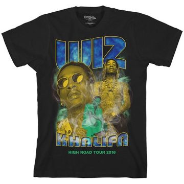 Wiz Khalifa - 90's (Back Print) póló
