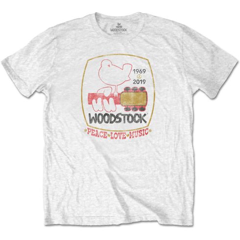 Woodstock - Peace Love Music póló
