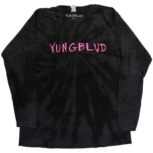 Yungblud - Scratch Logo (Dip-Dye) hosszú ujjú póló